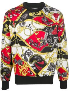 Versace Jeans Couture толстовка с принтом Paisley Fantasy