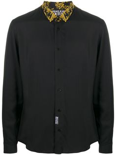 Versace Jeans Couture рубашка с принтом Logo Baroque
