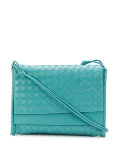 Bottega Veneta сумка на плечо среднего размера с плетением Intrecciato