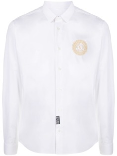Versace Jeans Couture рубашка с вышитым логотипом