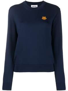Kenzo джемпер с нашивкой Tiger