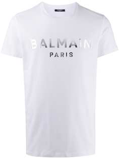Balmain футболка с логотипом