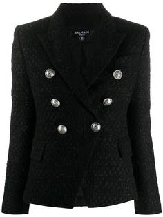 Balmain двубортный блейзер