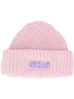 Gcds шапка бини в рубчик с логотипом