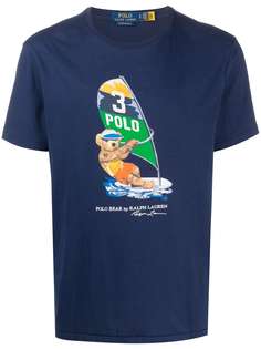 Polo Ralph Lauren футболка с графичным принтом