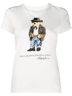 Polo Ralph Lauren футболка с принтом Polo Bear