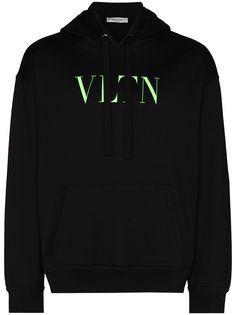 Valentino logo print hoodie