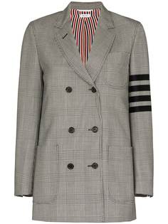 Thom Browne двубортный блейзер с полосками 4-Bar