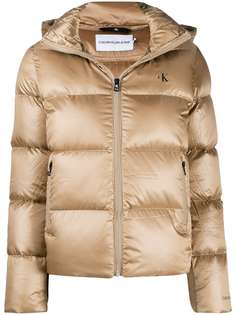 Calvin Klein Jeans пуховик с логотипом