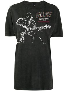 R13 футболка с принтом Curtis Elvis In Person