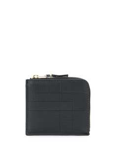 Comme Des Garçons Wallet кошелек Intersection с тиснением