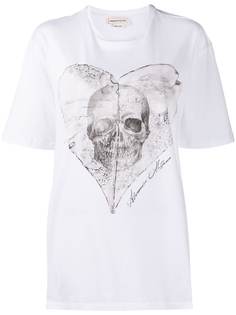 Alexander McQueen футболка с принтом