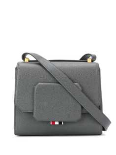 Thom Browne каркасная сумка с полосками RWB