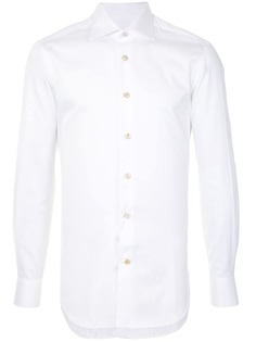 Kiton поплиновая рубашка