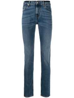 7 For All Mankind прямые джинсы средней посадки