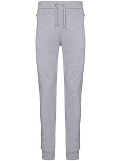 Balmain спортивные брюки с тисненым логотипом