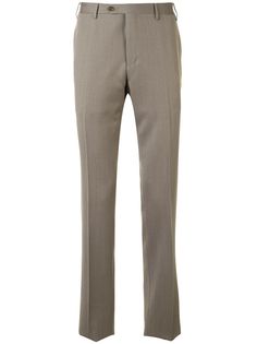Corneliani узкие брюки строгого кроя