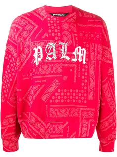 Palm Angels толстовка с принтом