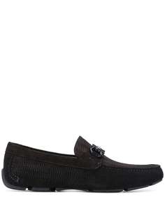 Salvatore Ferragamo мокасины с отделкой Gancini