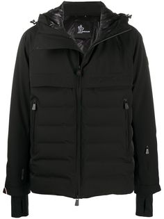 Moncler Grenoble пуховик с капюшоном