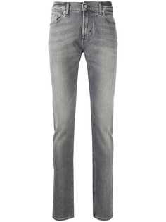7 For All Mankind прямые джинсы средней посадки