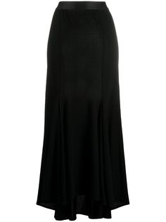 Ann Demeulemeester юбка макси с асимметричным подолом