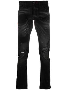 Philipp Plein джинсы Skull Outline Milano