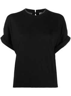 Brunello Cucinelli декорированный топ