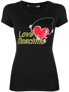 Love Moschino футболка с логотипом