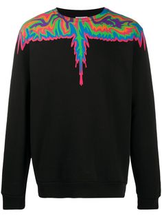 Marcelo Burlon County of Milan толстовка с принтом Psychedelic Wings