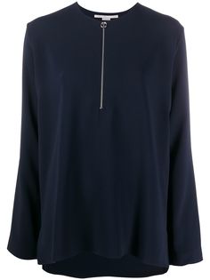 Stella McCartney топ на молнии с длинными рукавами