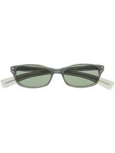 Dolce & Gabbana Pre-Owned солнцезащитные очки 2000-х годов в прямоугольной оправе