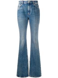 The Attico джинсы bootcut с завышенной талией