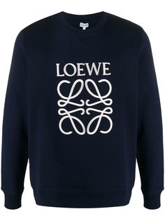 Loewe толстовка с вышивкой