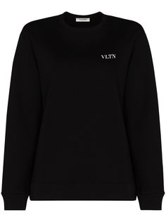 Valentino толстовка с длинными рукавами и логотипом