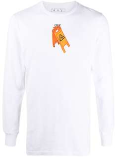 Off-White футболка Pascal Skeleton