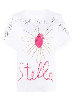 Stella Jean футболка с логотипом
