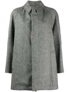 Jejia пальто с узором шеврон и рукавами реглан