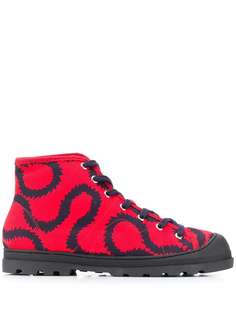 Vivienne Westwood высокие кеды с узором