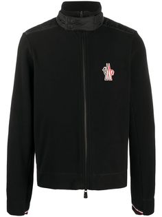 Moncler Grenoble куртка на молнии с логотипом