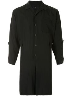 Yohji Yamamoto Pre-Owned комбинезон на пуговицах