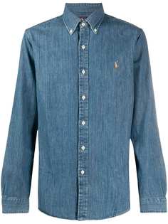 Ralph Lauren джинсовая рубашка на пуговицах