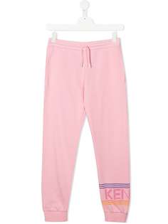Kenzo Kids спортивные брюки с логотипом