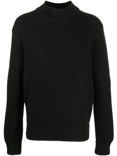 Haider Ackermann джемпер крупной вязки с круглым вырезом