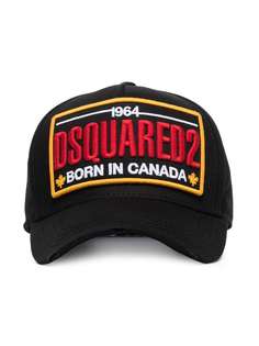 Dsquared2 бейсболка с вышитым логотипом