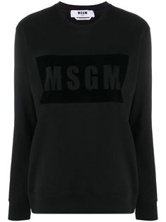 MSGM толстовка с логотипом