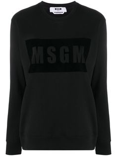 MSGM толстовка с логотипом