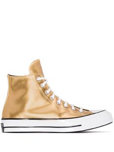 Converse высокие кеды Chuck Taylor 70 с эффектом металлик