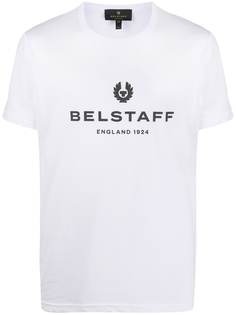 Belstaff футболка с круглым вырезом и логотипом