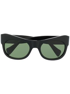 Gucci Eyewear солнцезащитные очки в прямоугольной оправе